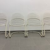 Set of 4 Sabrina chairs by Gastone Rinaldi for Thema 1970