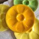 Digoin Sarreguemines oyster plates in slip