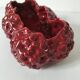 Cache-pot triptyque De Bruyn Fives Lille rouge n°4709