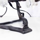 Crystal girandole lamp