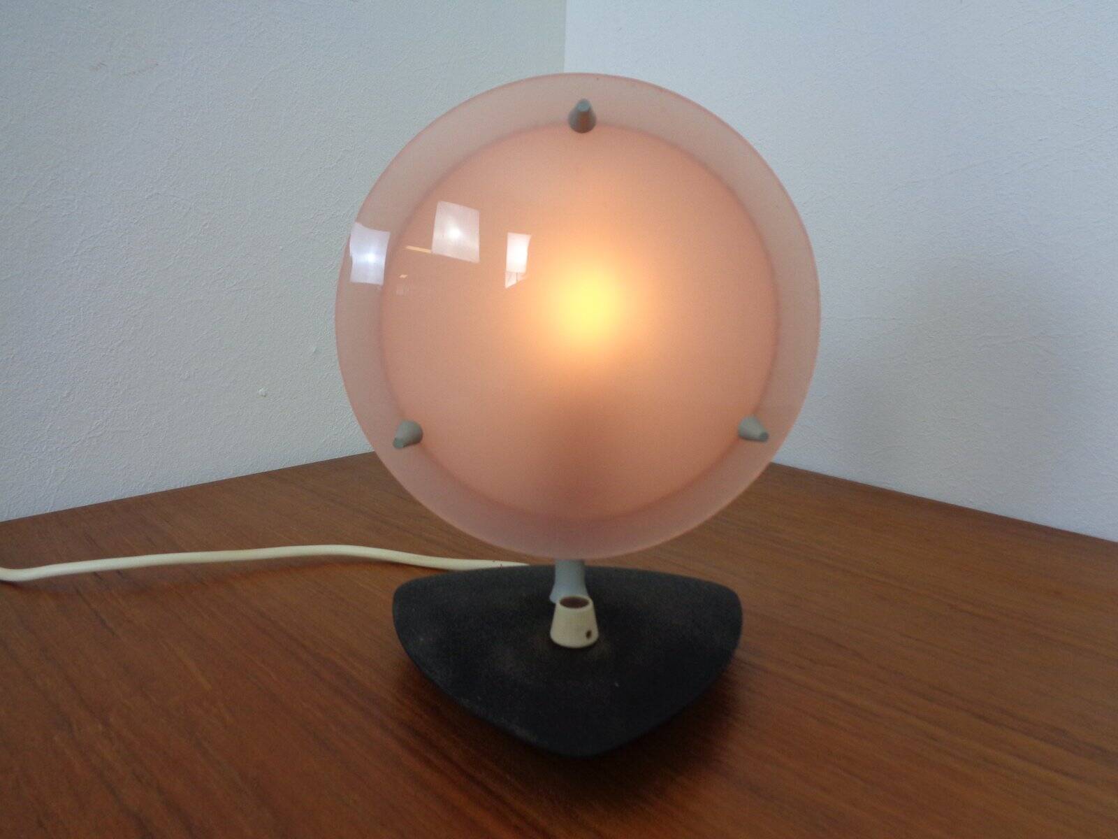 Dimmable Table Lamp by Télé Ambiance, France, 1950s