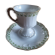Porcelain coffee cup from Limoges
