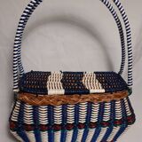 Basket in scoubidou 1960