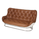 Michel Cadestin karate leather sofa, 1970s