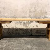 Antique kitchen workbench, vintage kitchen log