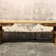 Antique kitchen workbench, vintage kitchen log
