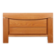 Vintage chest of drawers in solid elm from the 1980s.
