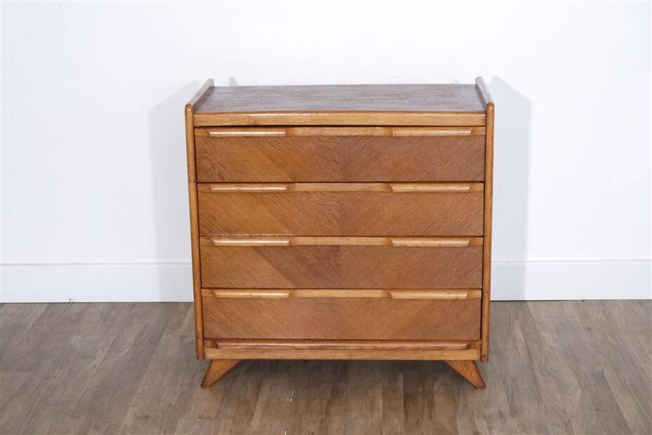 Commode vintage en bois 1950