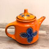 Carstens-Tunnieshoft west germany vintage 70 orange teapot