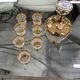 Service alcool carafe verres liqueur Verrerie de Monaco