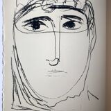 Emile gilioli, song of songs ii, 1961. original lithograph