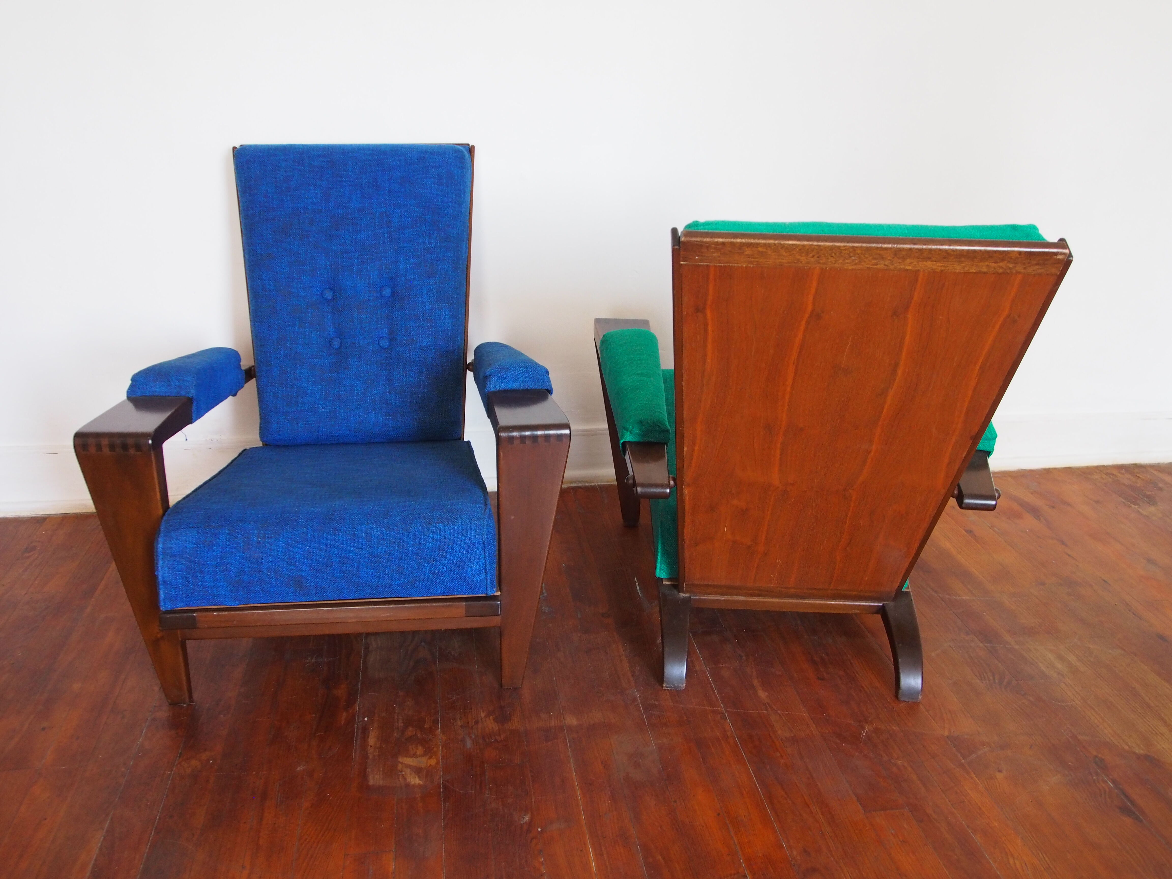 Pair of armchairs by André Sornay