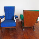 Paire de fauteuils André Sornay