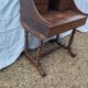 Victorian oak graduated desk – circa 1890-1910.