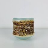Ceramic vase signed Thiebaut Dietrich