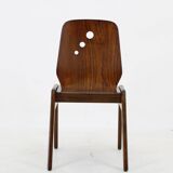 1970s Set of 7 Beech Stuckable Dining Chairs ,Germany