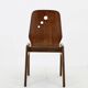 1970s Set of 7 Beech Stuckable Dining Chairs ,Germany