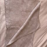 Light beige embroidered tablecloth