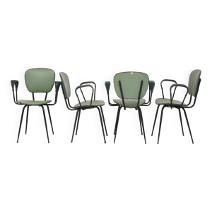 4 chaises vertes (Dans