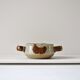 Double handle serving bowl