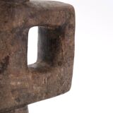 Moroccan sculptural lamp carved in stone, 1980s
