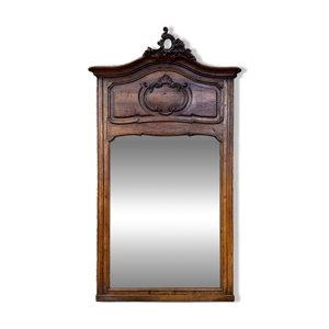 Grand miroir ancien de
