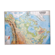 Carte scolaire vintage canada mdi année 1971