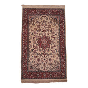 Tapis Indo Tabriz fait main 208x128cm