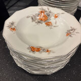 B&C Limoges porcelain tableware, France