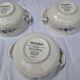 Set of 3 soup bowls villeroy and boch old luxembourg