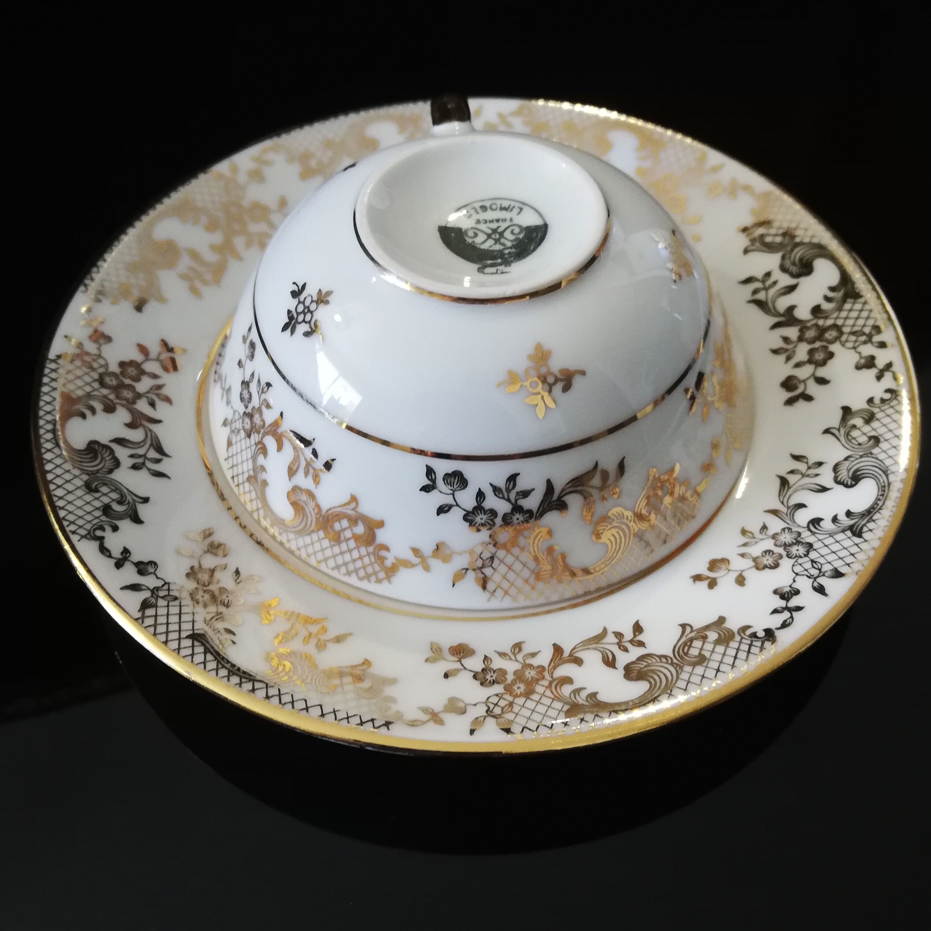 Limoges porcelain coffee service 19 pieces