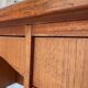 Scandinavian "boomerang" two-sided teak desk Midtjydsk Mobelfabrilk