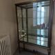 Large display cabinet in brass and glass - Louis XVI style - Early 20th century