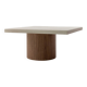 Dining table NOĀ walnut leg (wide leg)