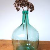 8-litre green demijohn