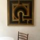 Patrice Allard, Kinetic Tapestry Painting, Vasarely School, Circa 1970
