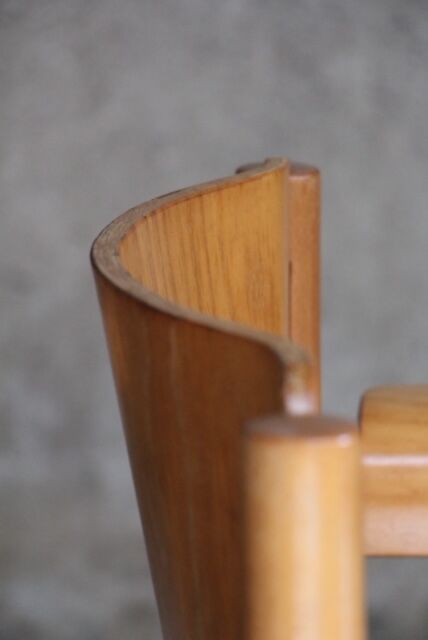 Scandinavian armchairs design plywood beech 1970