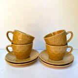 Glazed stoneware cups