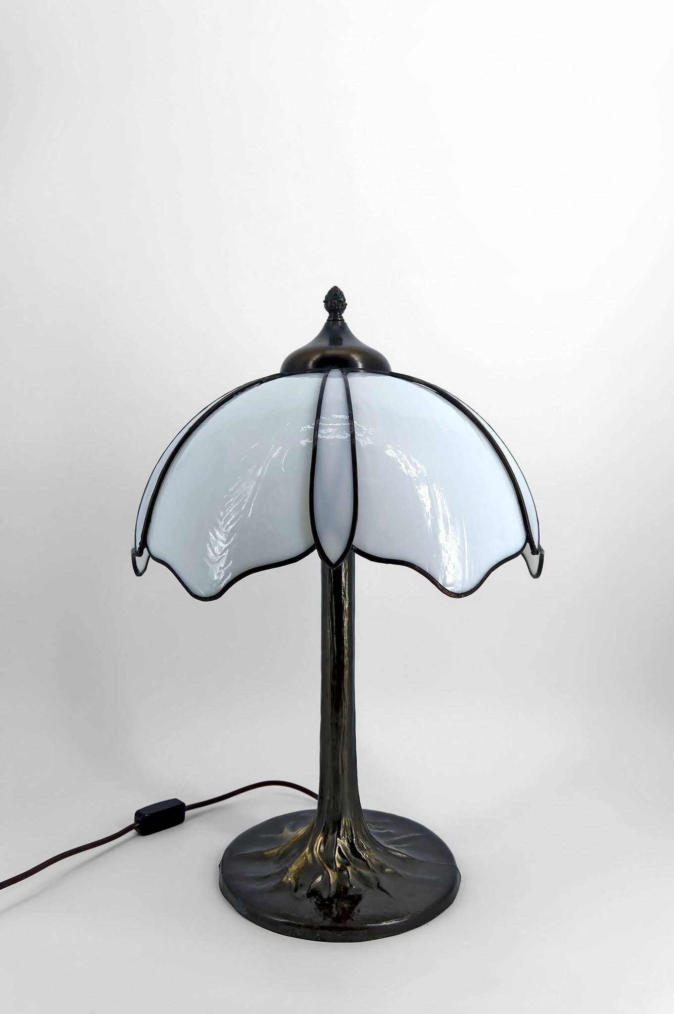 Lampe de table de style Tiffany – vers 1980