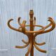 Baumann bistro style 1960 curved light wood parrot coat rack