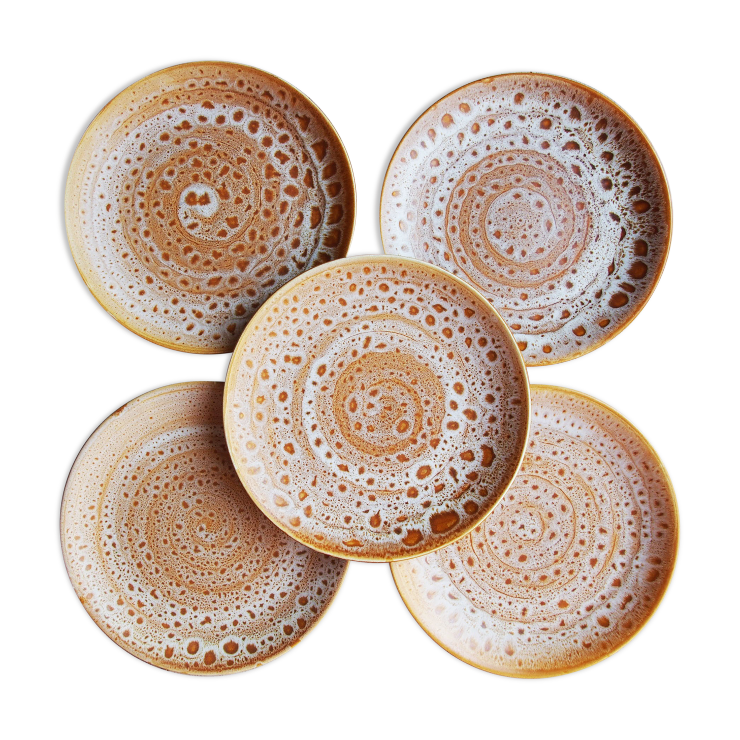 5 dinner plates Niderville sandstone