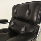 Eames leather lobby chair