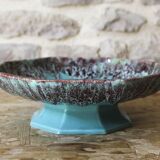 Gaubier Frères Puisaye ceramic standing bowl