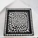 Stig Lindberg, ceramic plateau/ashtray DOMINO, Gustavsberg, Scandinavian Modern