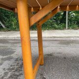 Clairitex 1970 folding garden table in solid wood 160x80cm