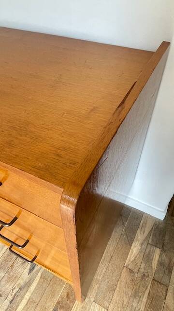 COMMODE Pieds Compas VINTAGE