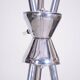Mid-Century Chrome-Plated Steel Floor Lamp attributed to Napako, 1950s