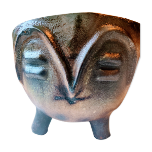 Cache-pot céramique Accolay anthropomorphe