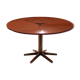 Danish Mid Century Yin-Yang teak extending dining table by Ole Gjerløv-Knudsen and Torben Lind