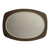 Vintage smoked mirror, 81x58 cm